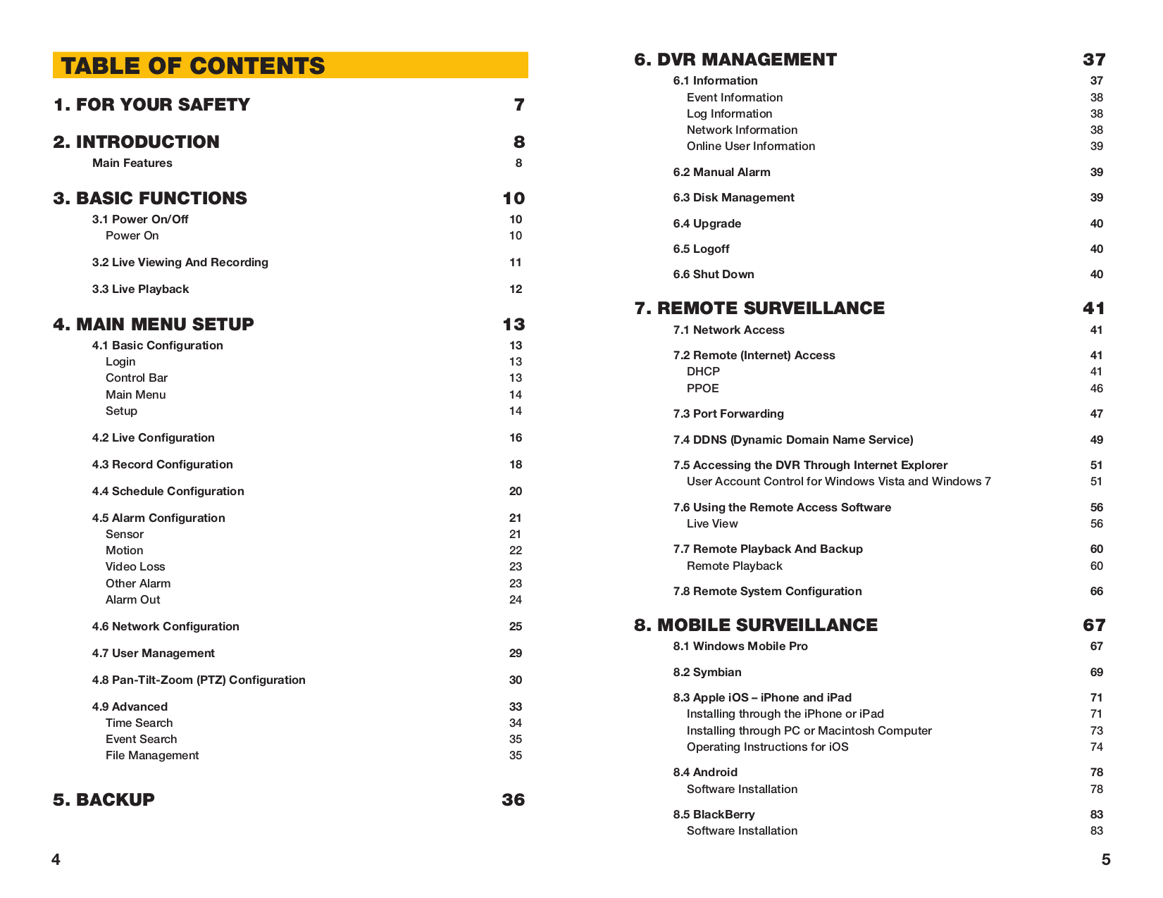 PDF manual for QSee Security Camera QT4268185