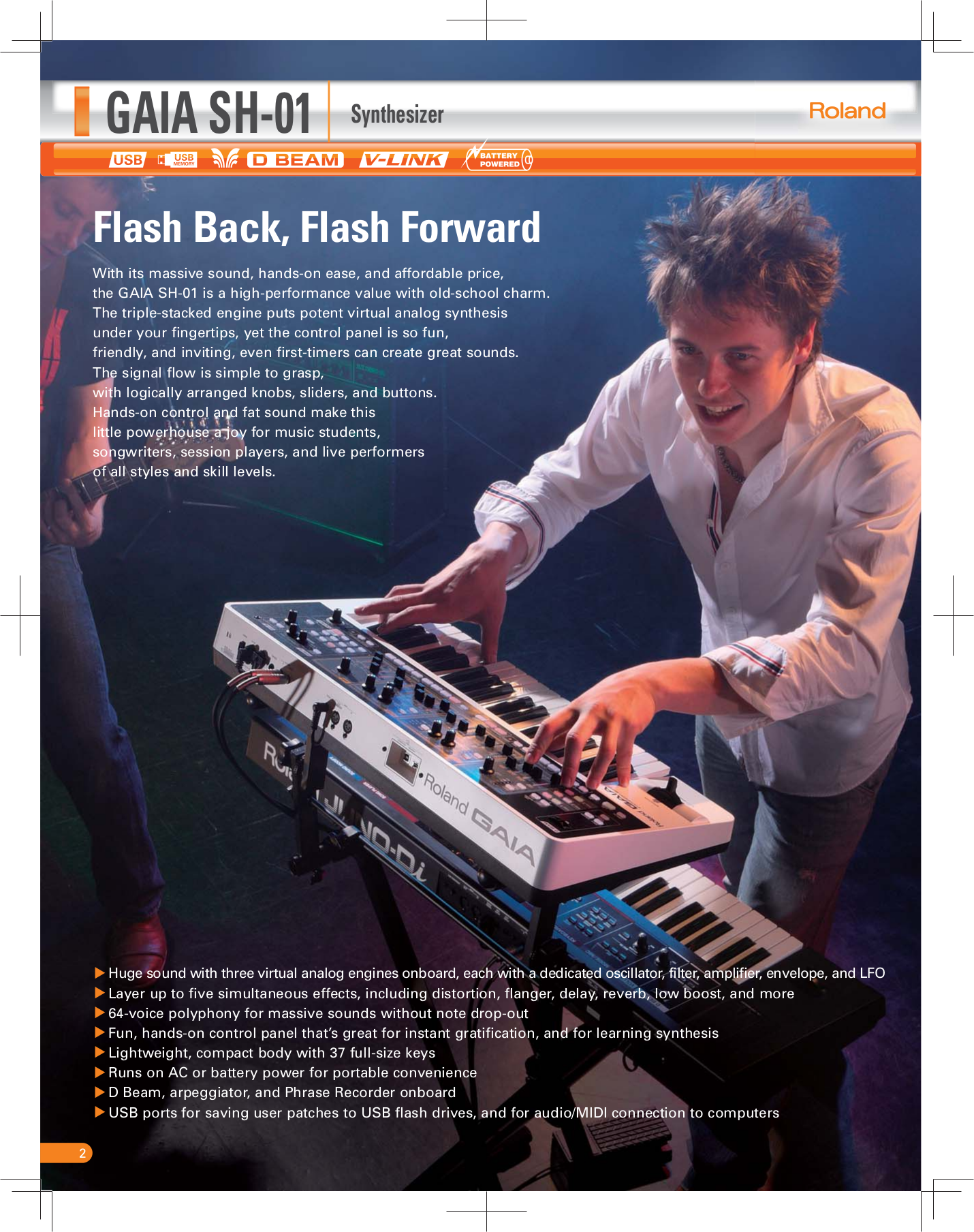 Download free pdf for Roland SH-01 Music Keyboard manual
