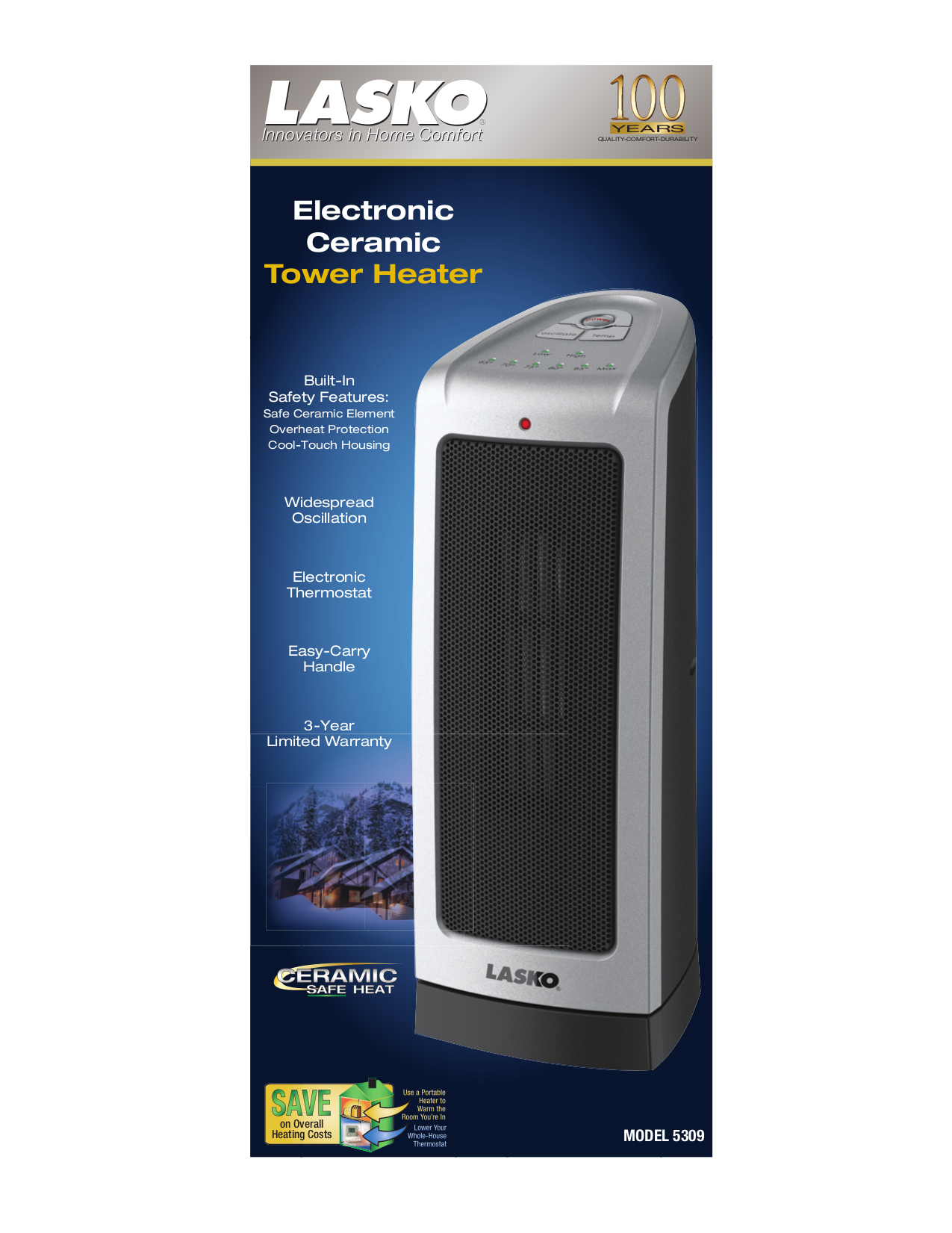 Download free pdf for Lasko 5309 Heater manual