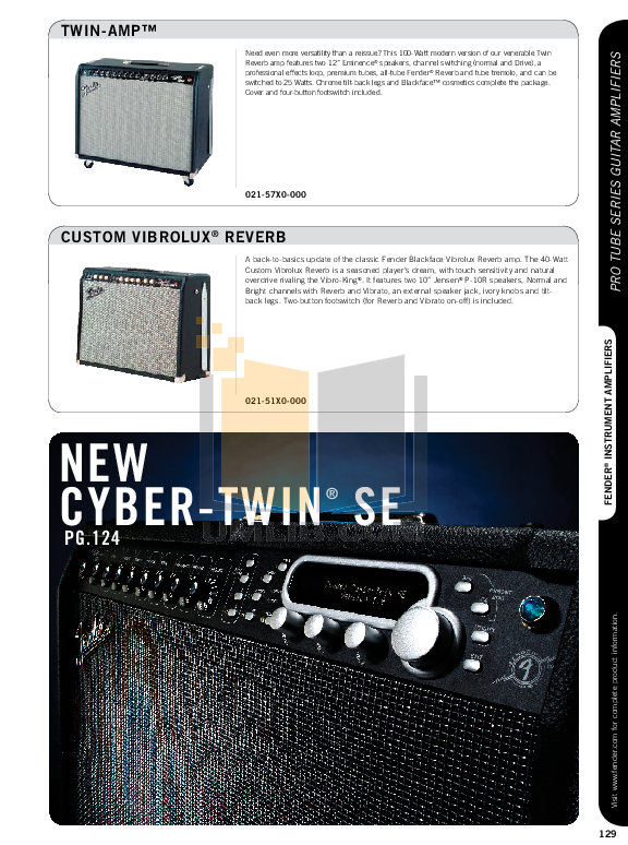 PDF manual for Fender Amp Acoustasonic 30 DSP