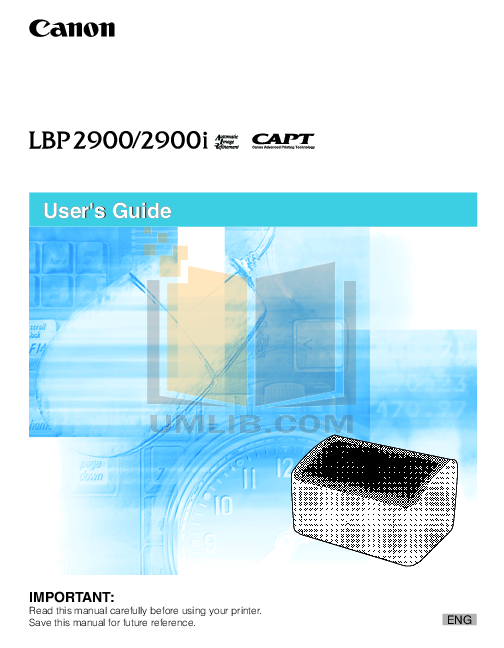 canon lbp 2900 specification pdf