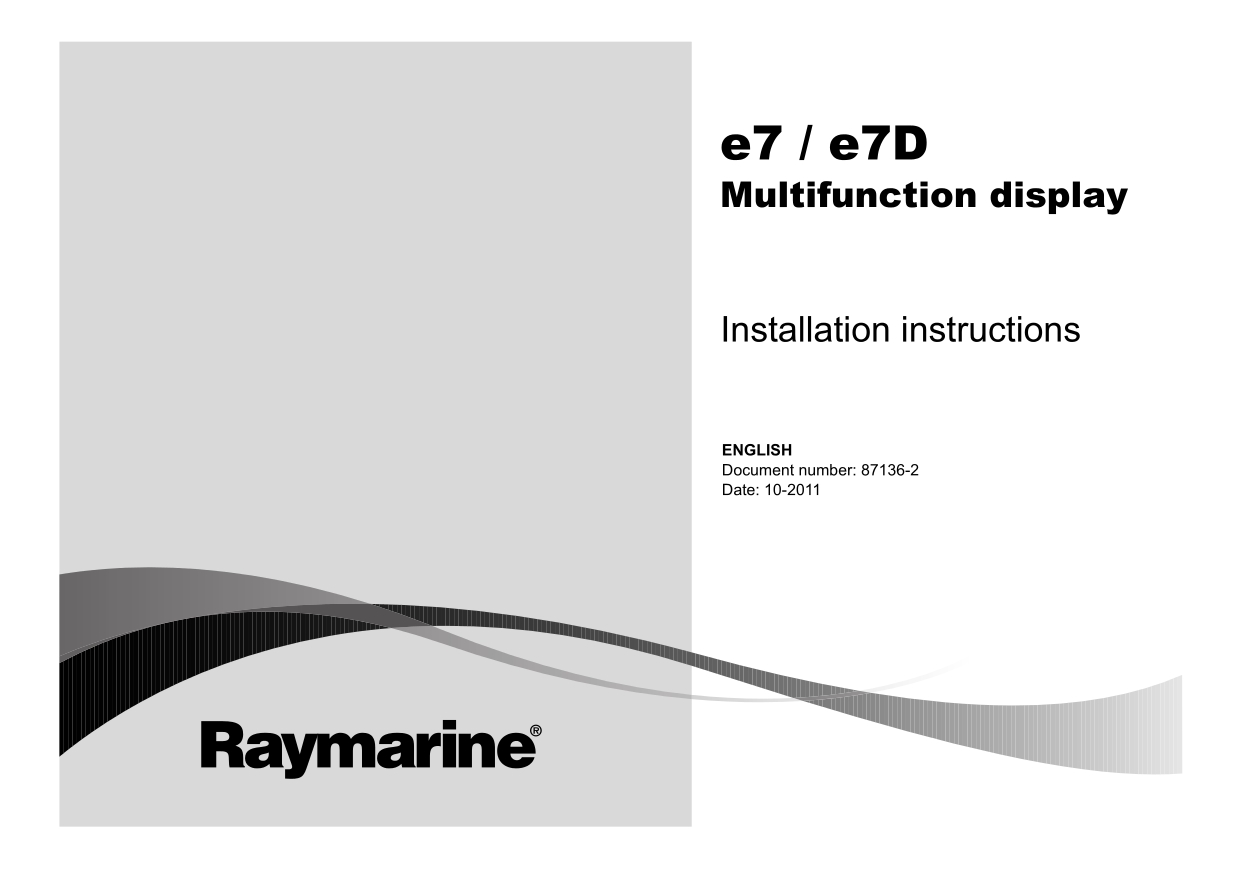 Download free pdf for Raymarine E120W GPS manual