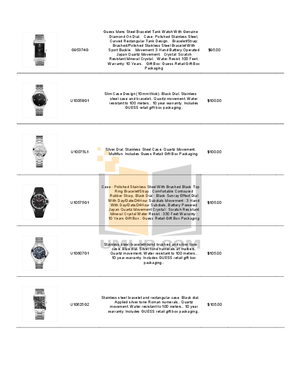 guess connect watch manual