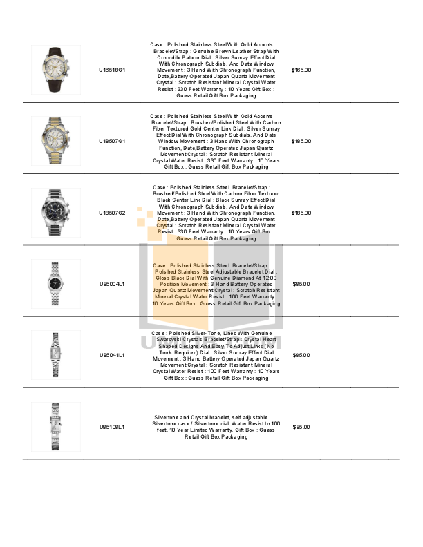 guess connect watch manual