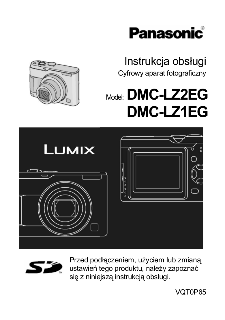 Download free pdf for Panasonic Lumix DMC-LZ2 Digital Camera manual