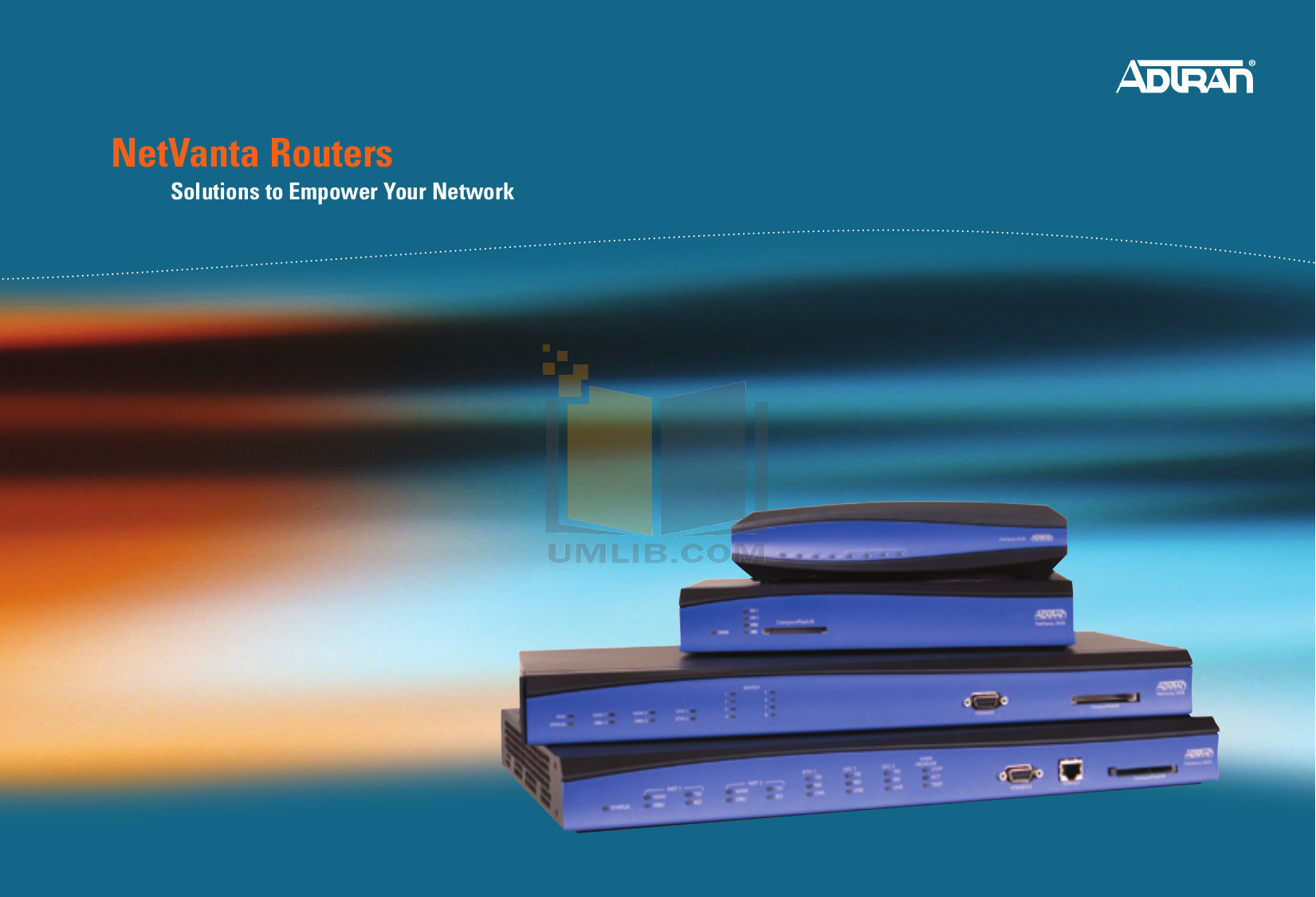 PDF manual for ADTRAN Router NetVanta 3448