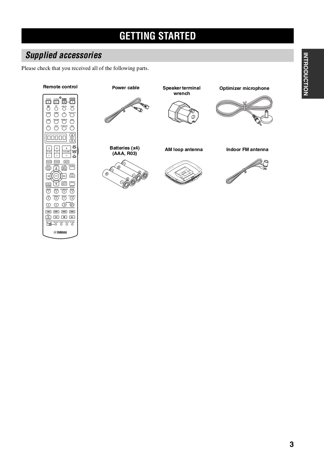 PDF manual for Yamaha Receiver HTR5990
