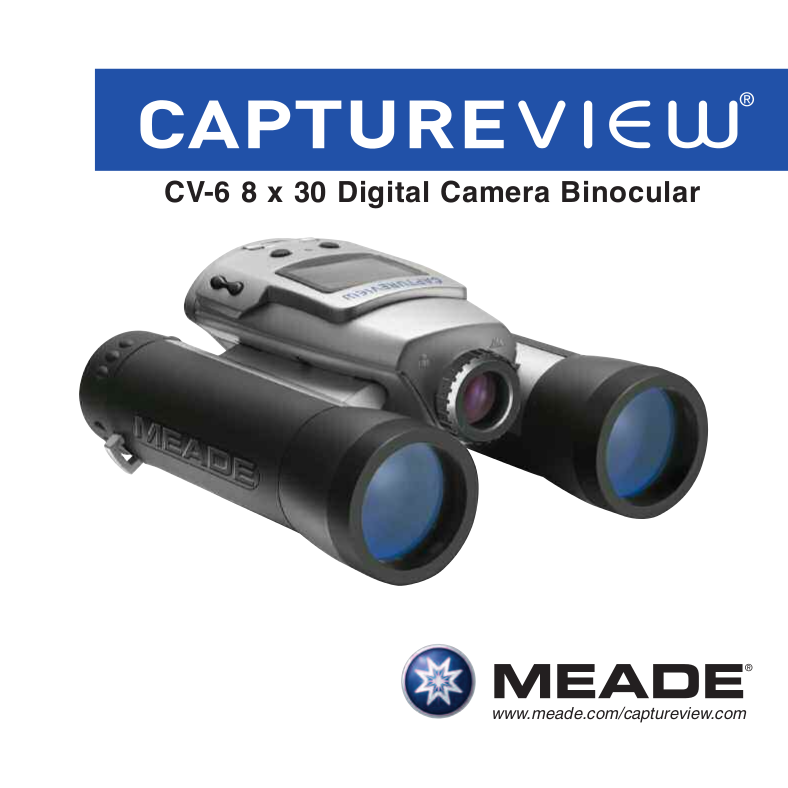 Download free pdf for Meade CaptureView 8x30 Binocular manual