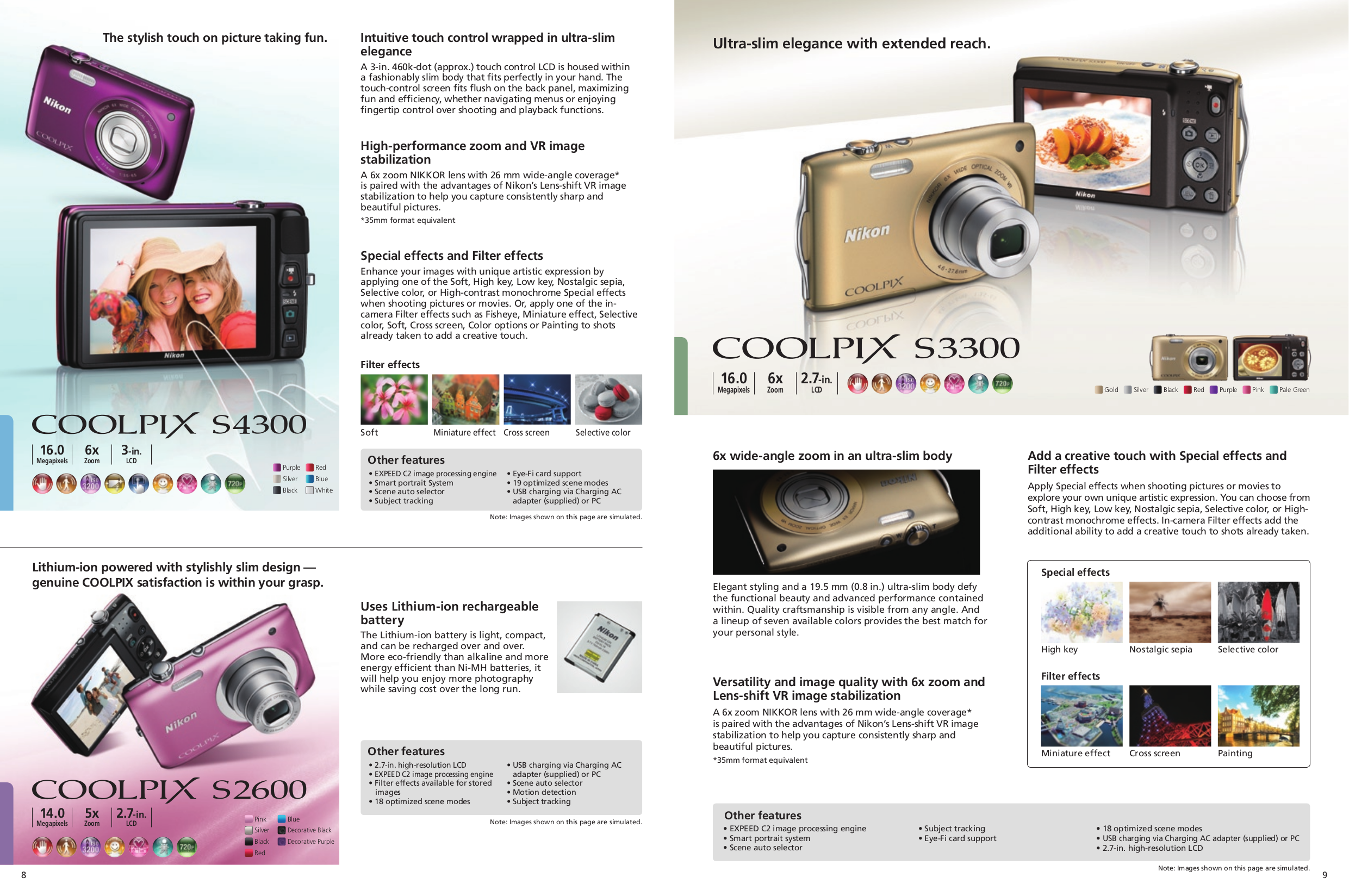 PDF manual for Nikon Digital Camera CoolPix P510