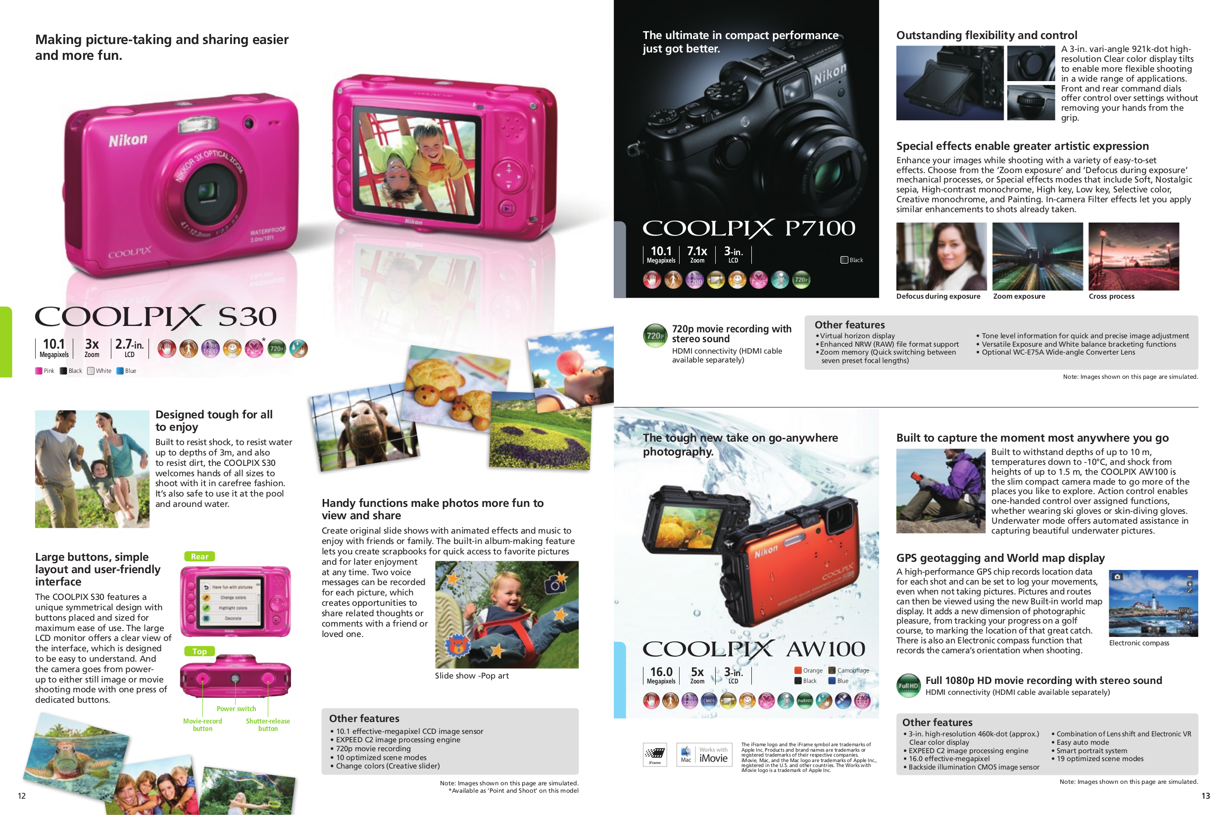 PDF manual for Nikon Digital Camera CoolPix P510