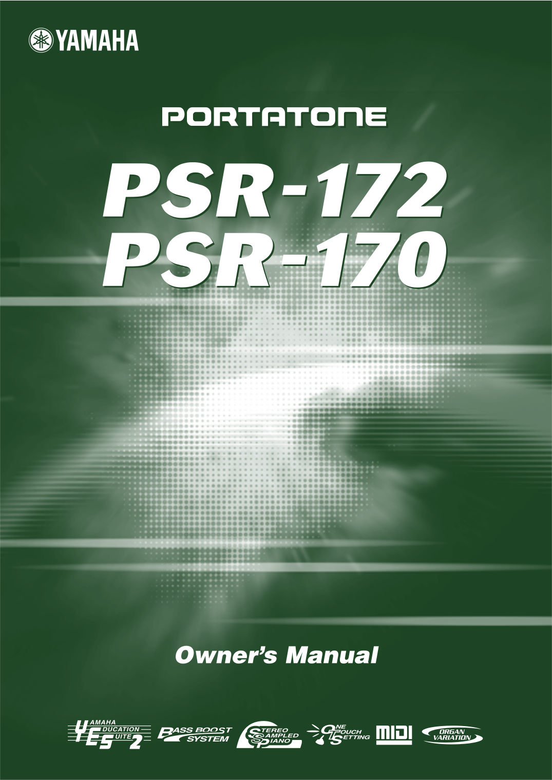 Download free pdf for Yamaha PSR-170 Music Keyboard manual