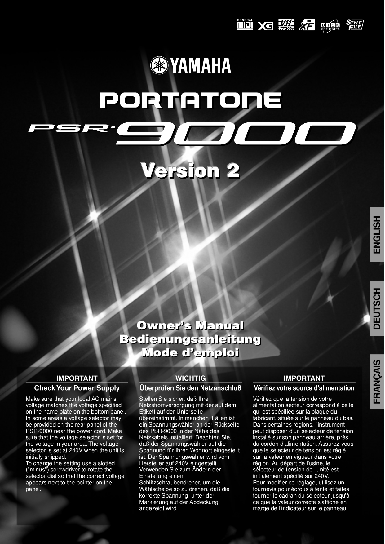 Download free pdf for Yamaha PSR-170 Music Keyboard manual