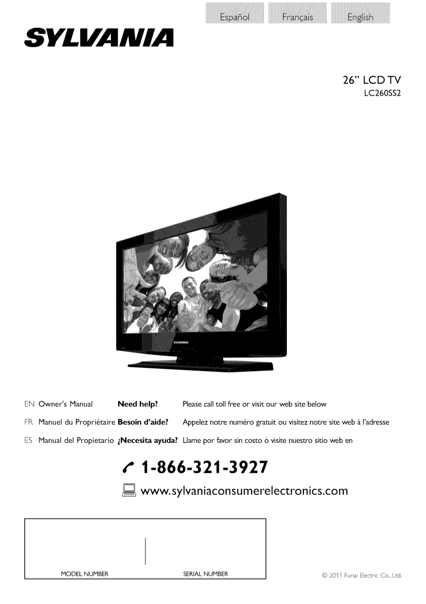 Telecomando Universale TCNOUMT Per TV Sylvania – Modelli LC190SS2, LC260SS2, LC320SS2, NH210UD