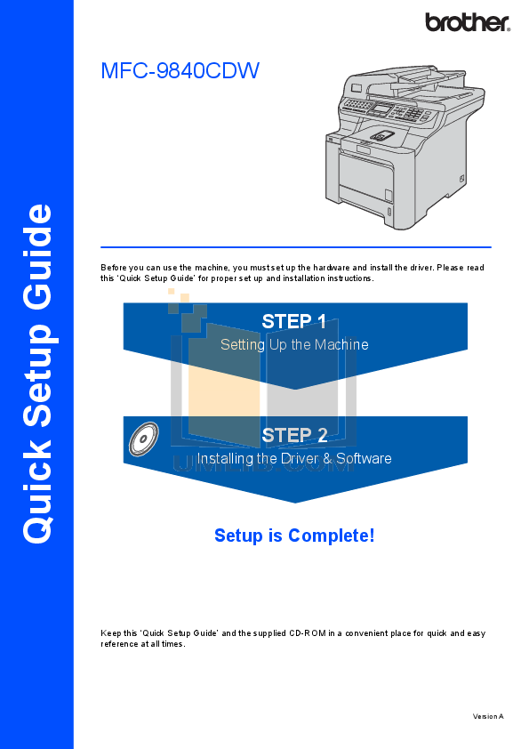 Download free pdf for Brother MFC465CN Multifunction Printer manual