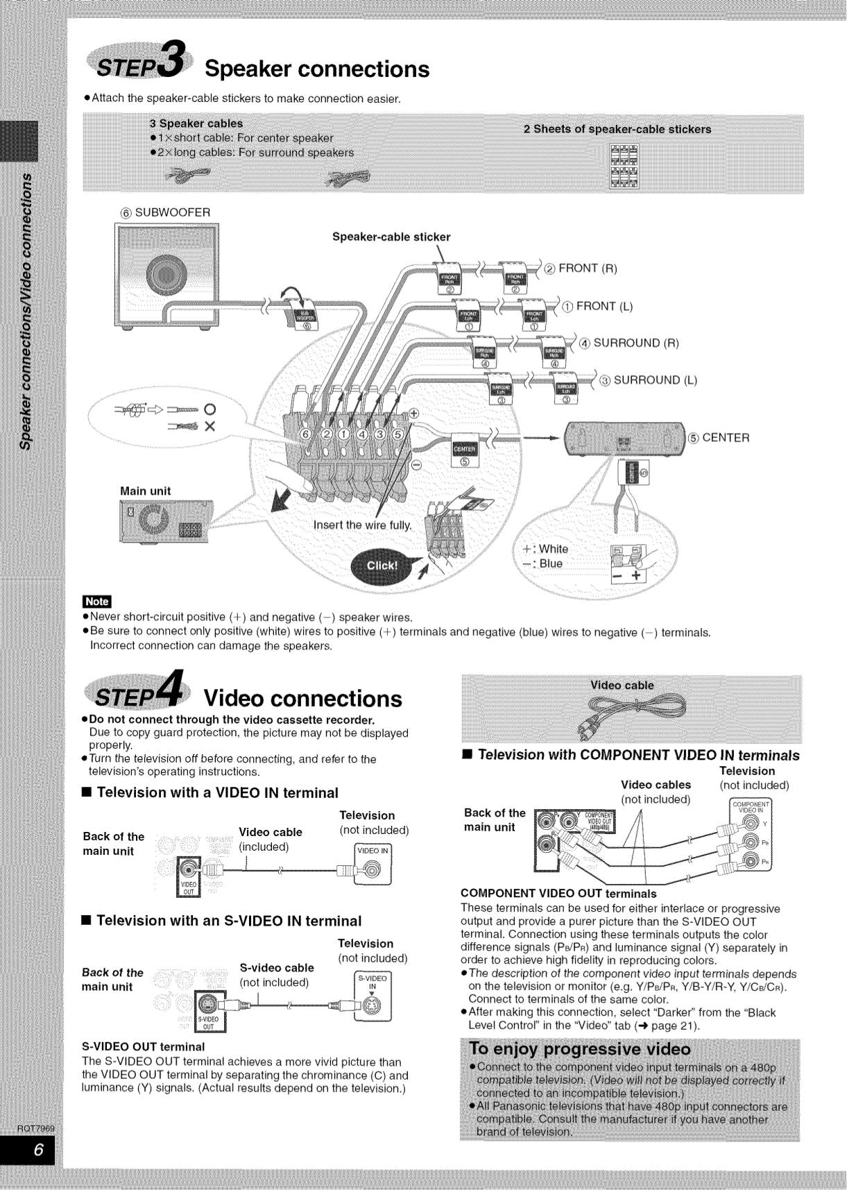 PDF manual for Panasonic Home Theater SCHT680