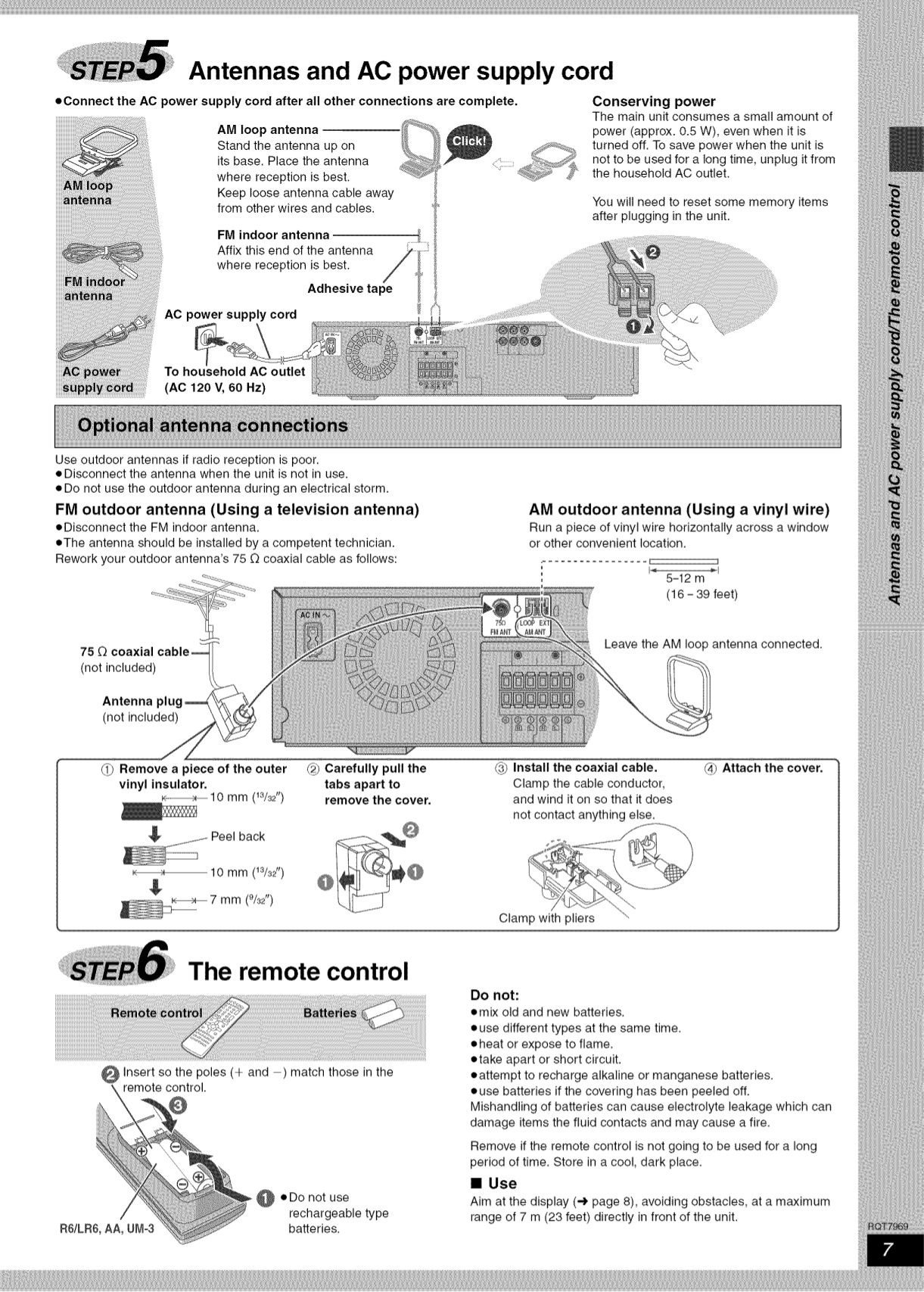 PDF manual for Panasonic Home Theater SCHT680
