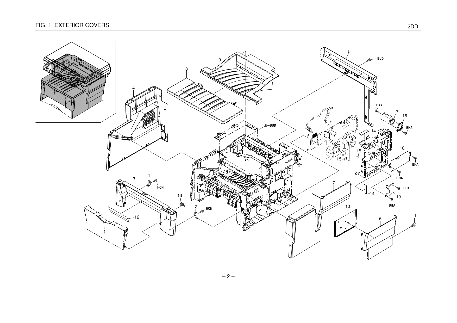 PDF manual for Kyocera Printer KM1815