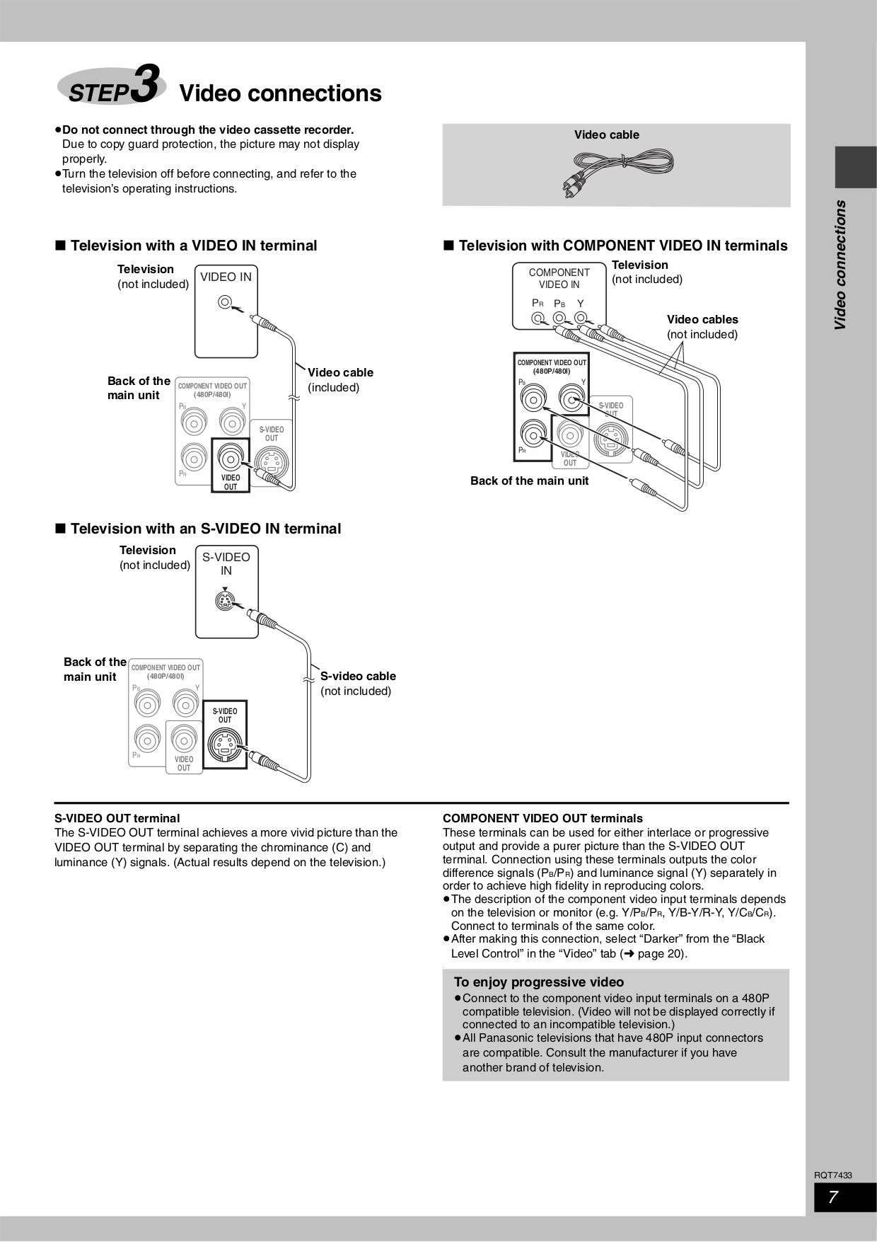 PDF manual for Panasonic Home Theater SCHT720