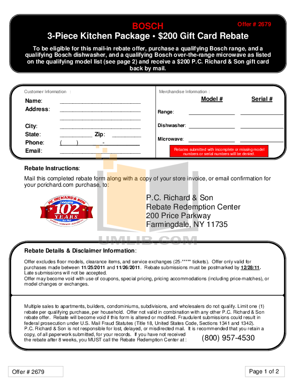 Download free pdf for Bosch SHE23R55UC Dishwasher manual