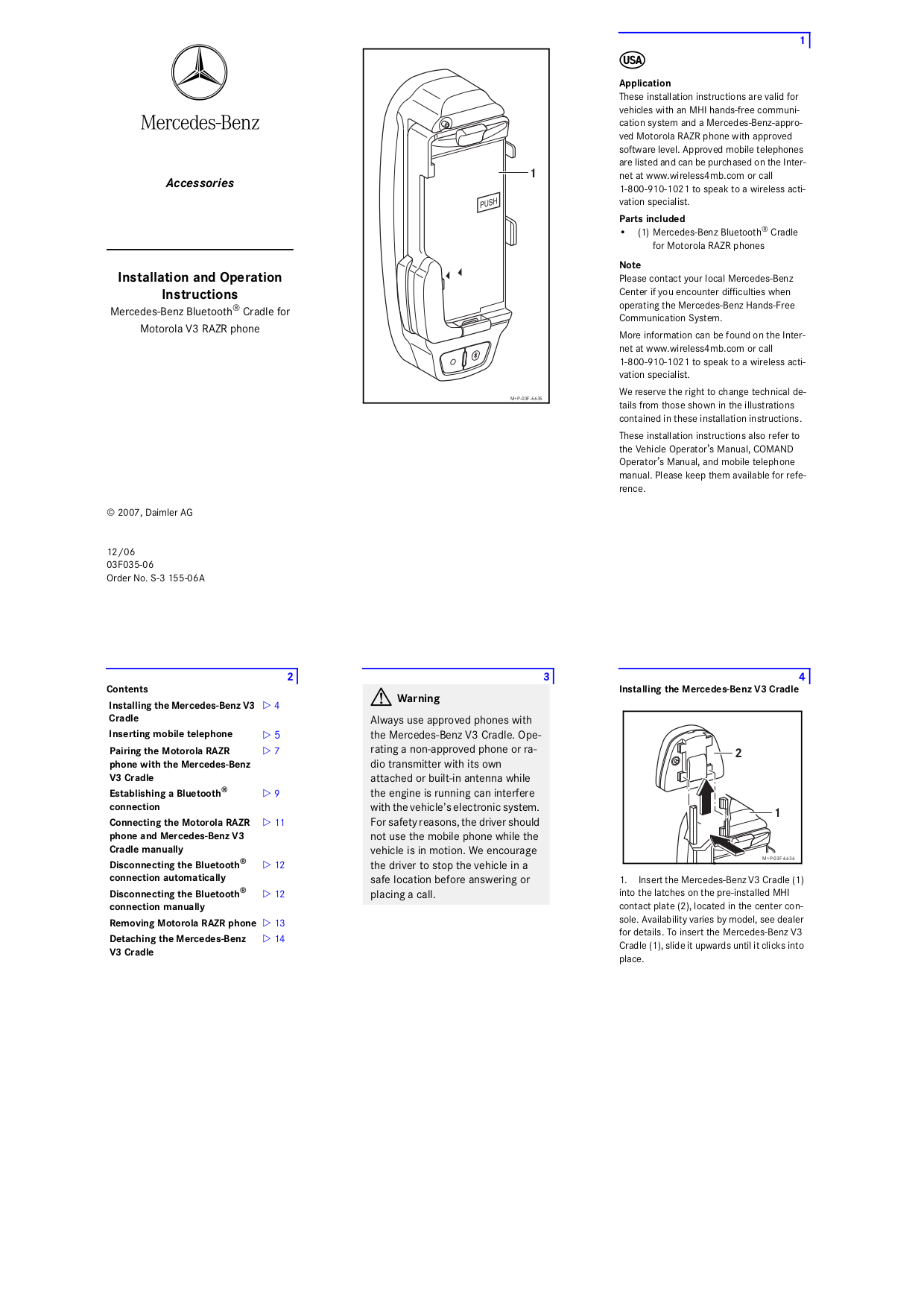 Download free pdf for Motorola RAZR V3i Cell Phone manual