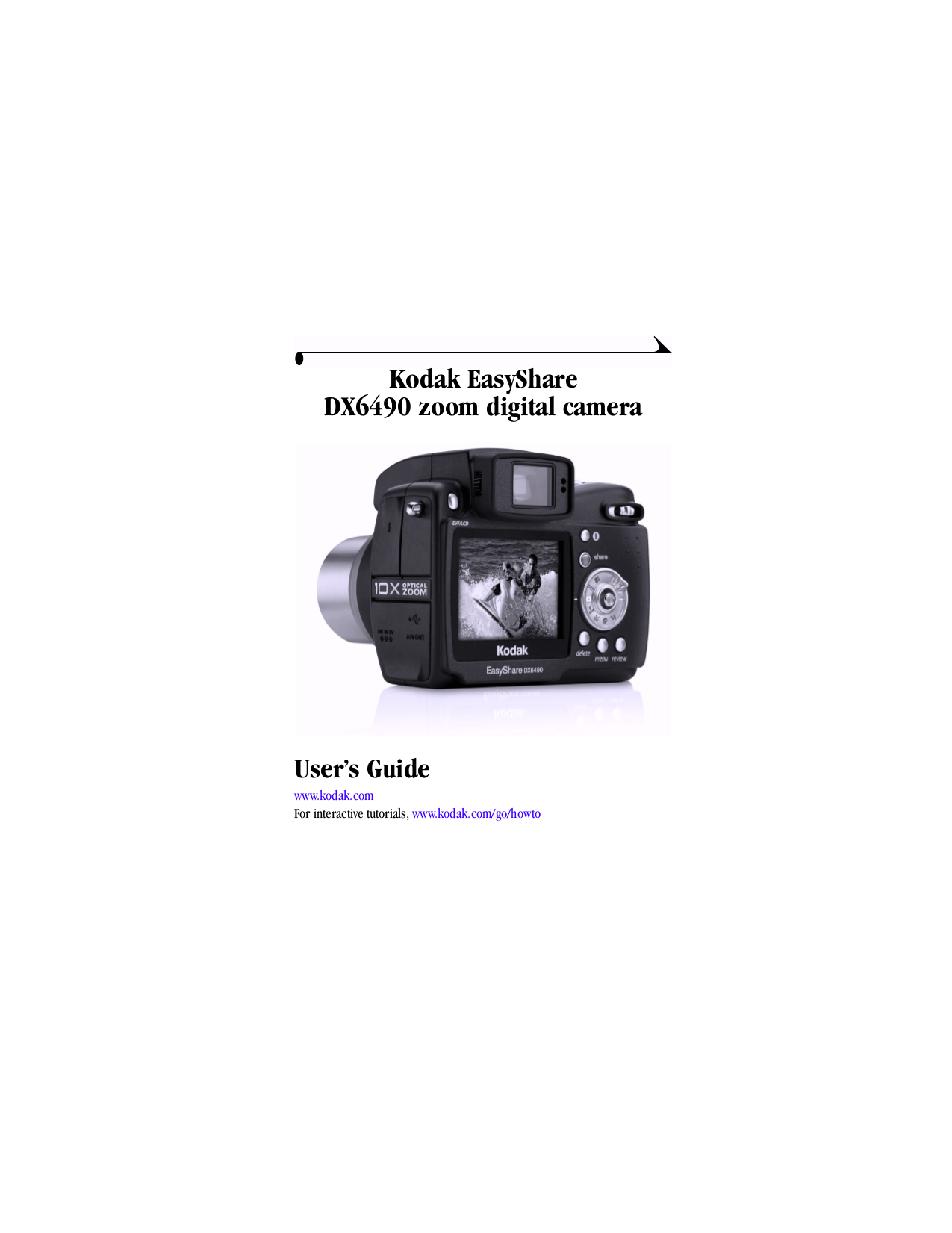 Download free pdf for Kodak EasyShare C123 Digital Camera manual