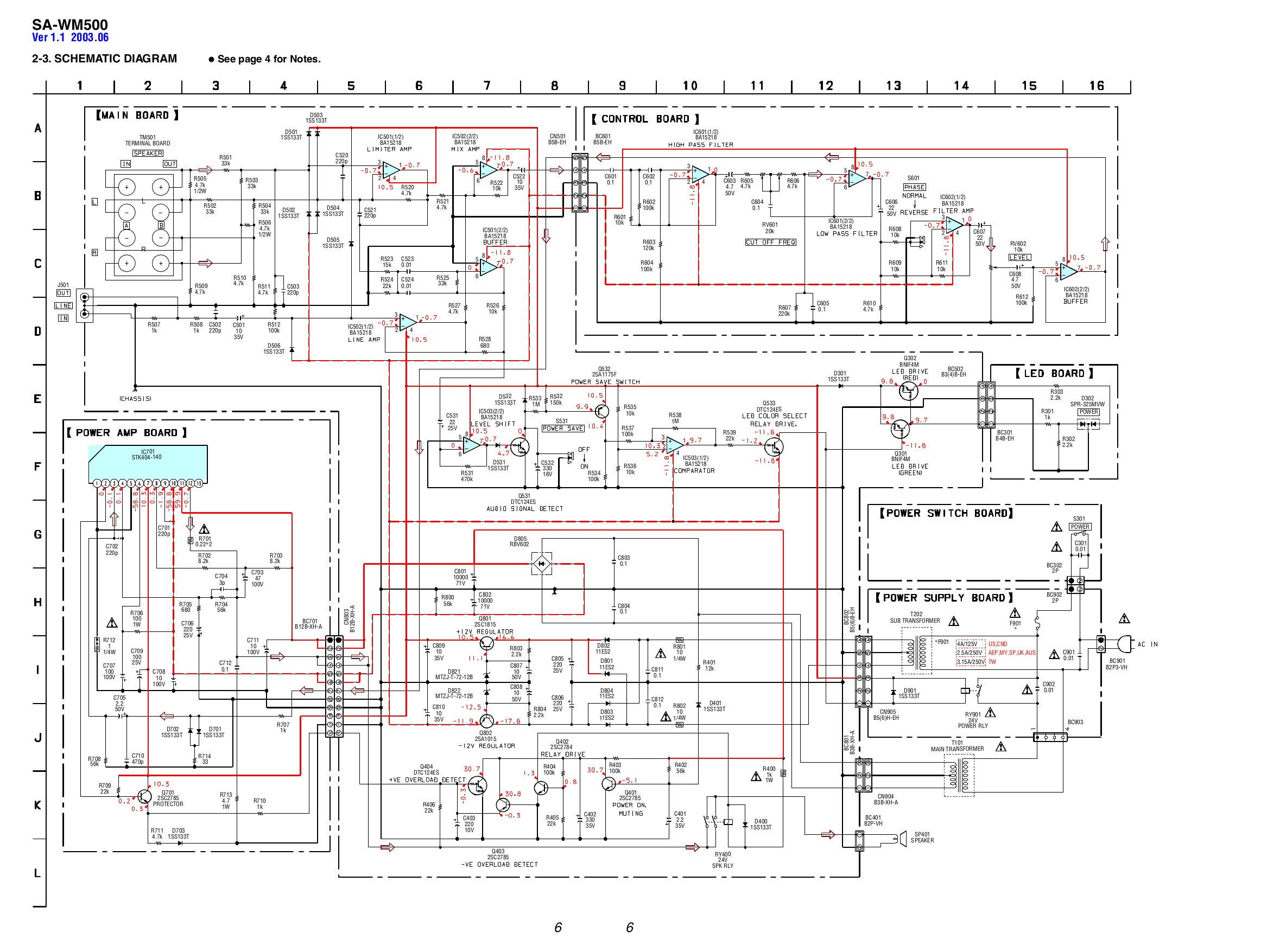 Sony sa wct290 схема