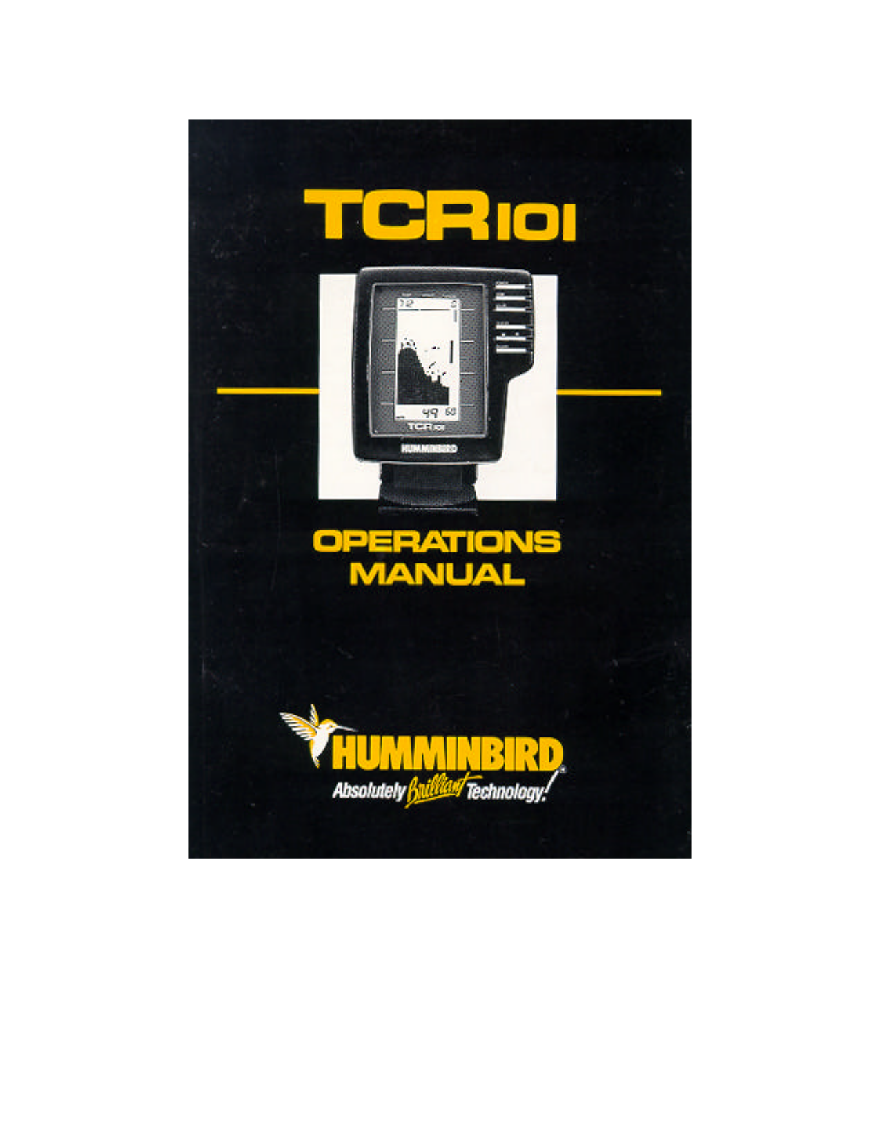 Download free pdf for Humminbird TCR ID1 GPS manual