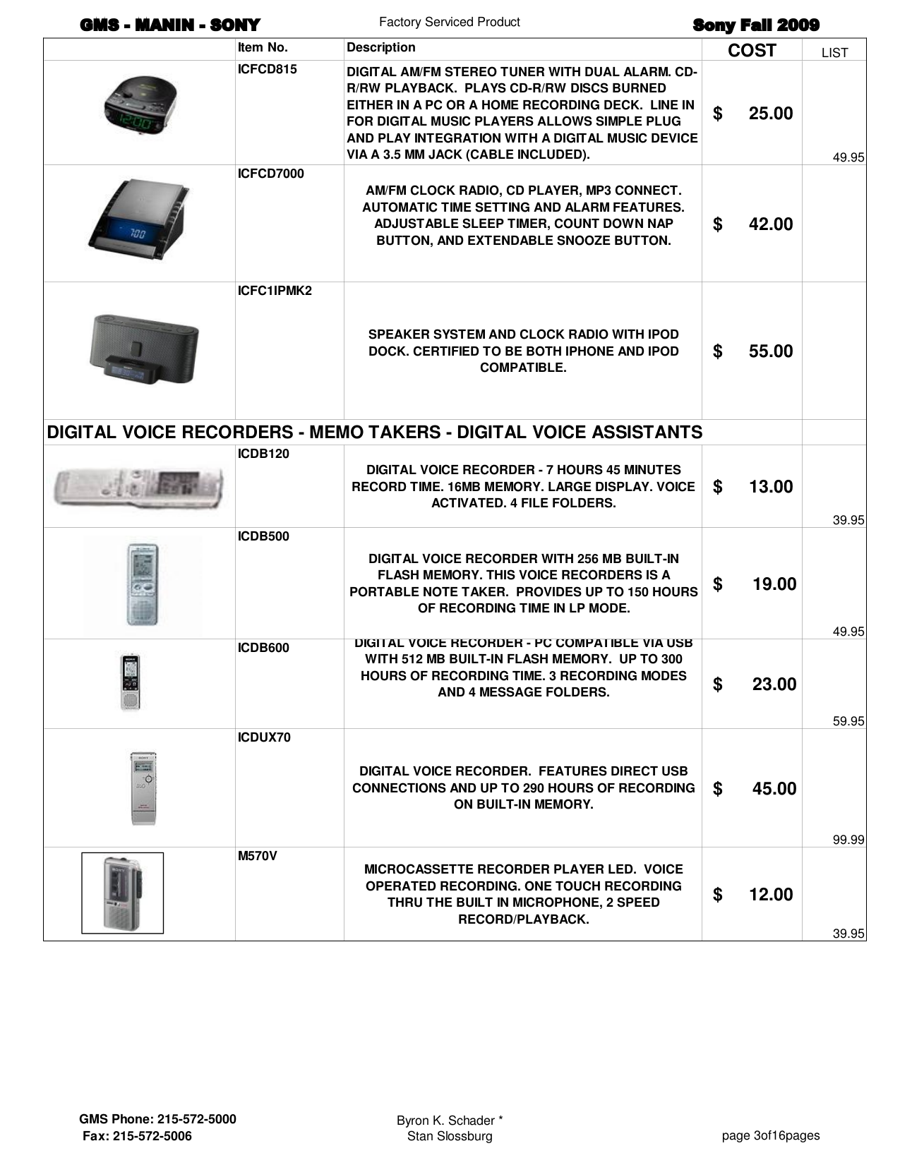 PDF manual for Sony Boombox CFD-S350