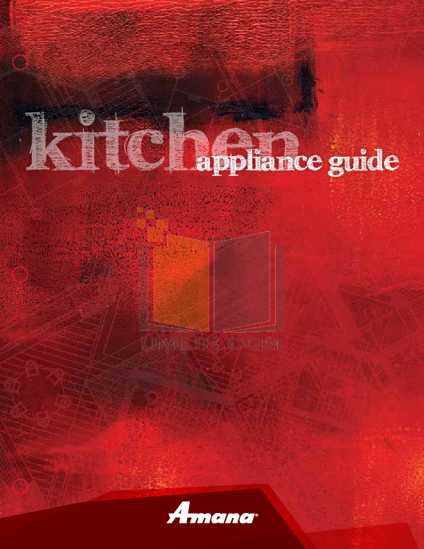 Download free pdf for Amana AFD2535DE Refrigerator manual