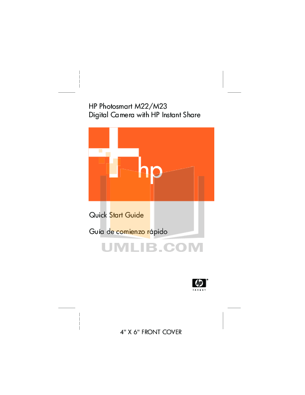 pdf for HP Digital Camera Photosmart M23 manual