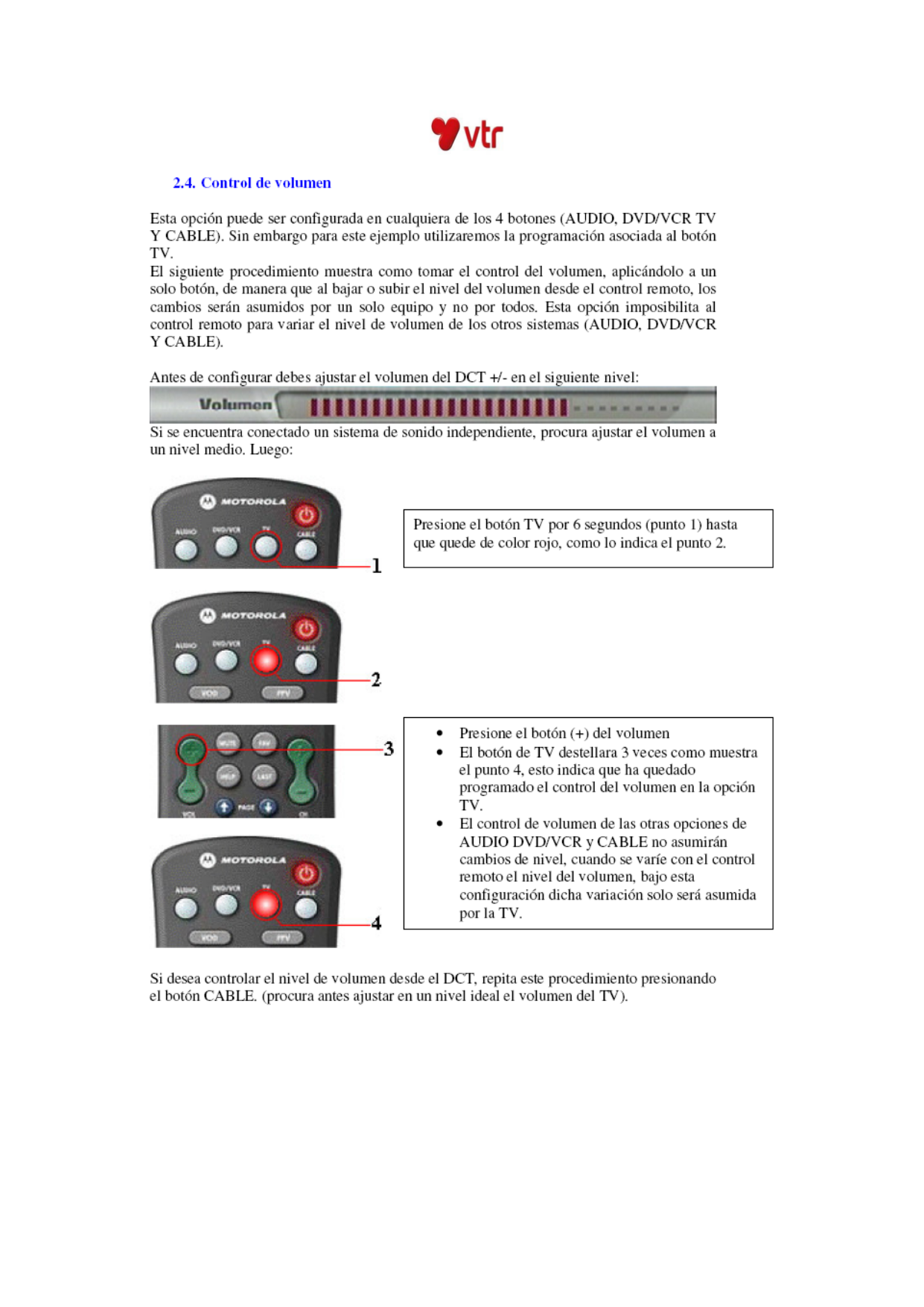 PDF manual for Motorola Remote Control DRC-800