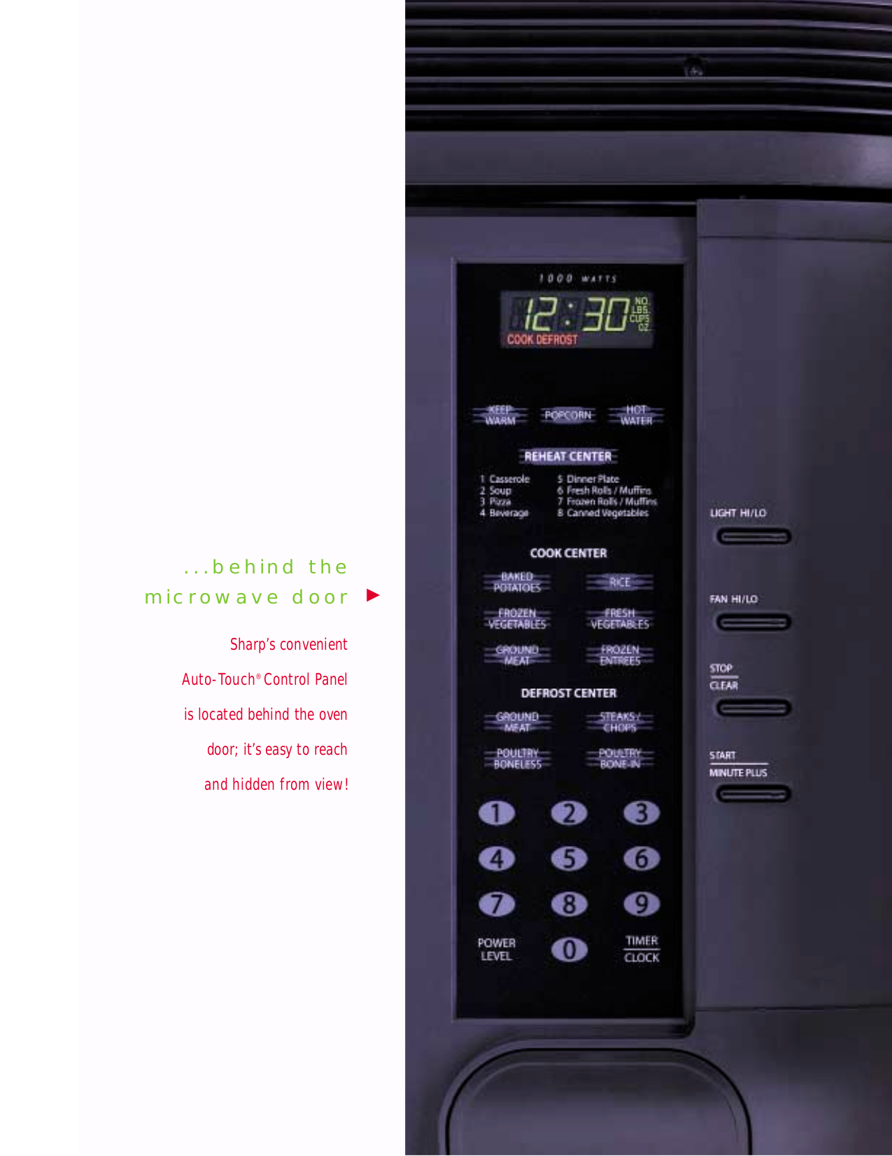 PDF manual for Sharp Microwave R1500