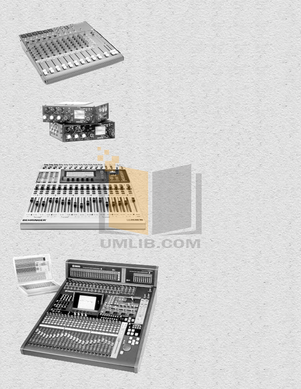 EURORACK UB1202/UB1002/UB802/UB502 Controls Mexique Et Amérique Centrale