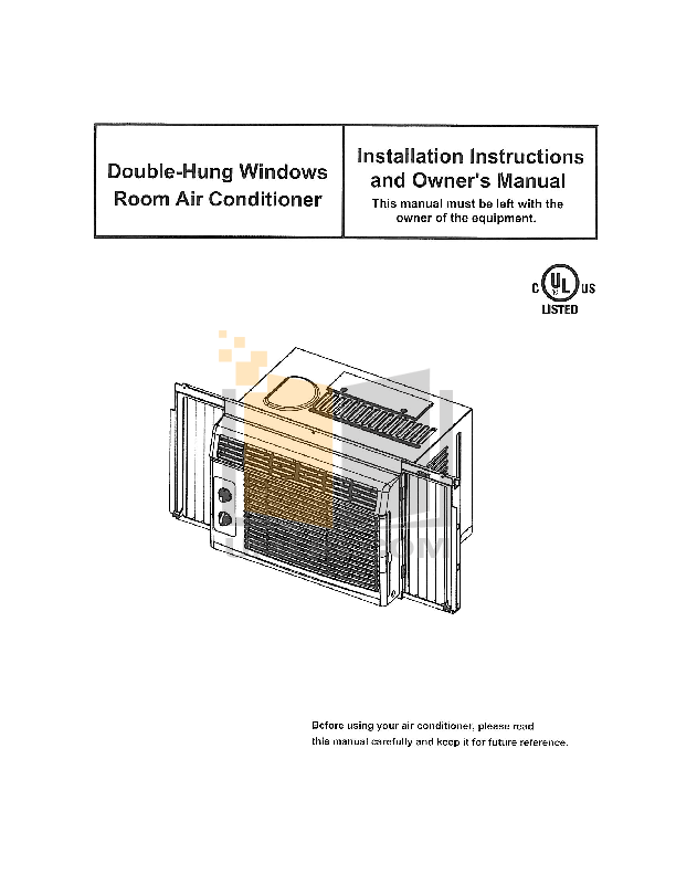Fedders Air Conditioner Manuals Pdf - Manuals Air Conditioners Boiler