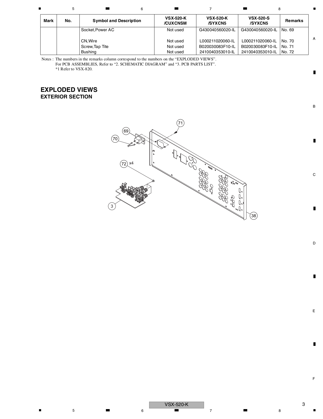 PDF manual for Pioneer Receiver VSX-820-K