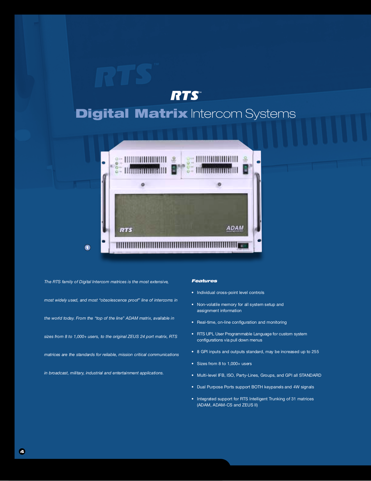 Telex Other IFB-325 IntercomSystem pdf page preview