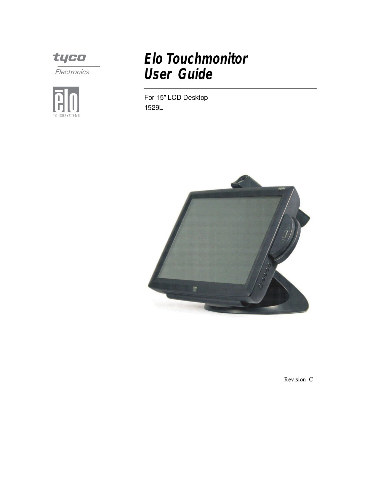 pdf for Tyco Monitor 1529L manual