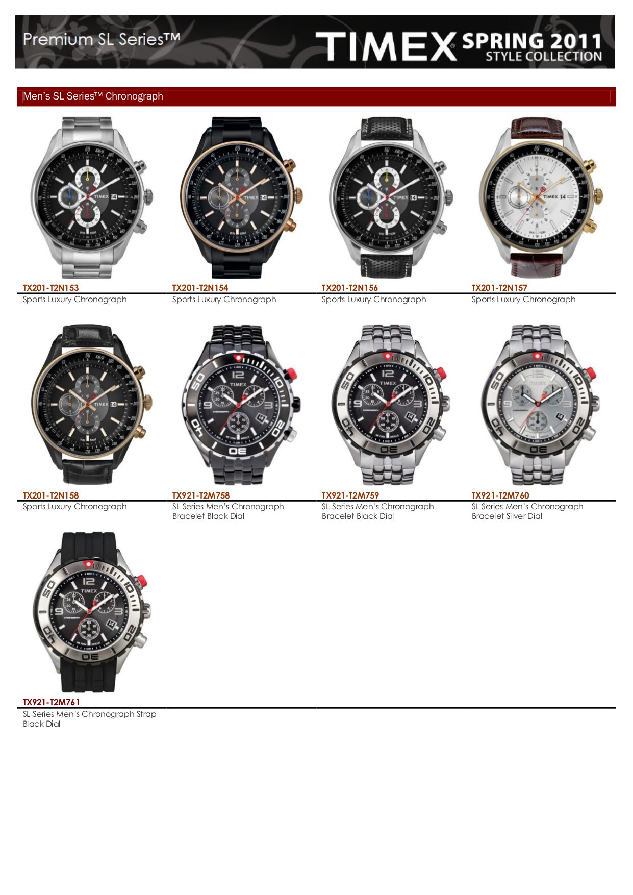 PDF manual for Timex Watch T2H351