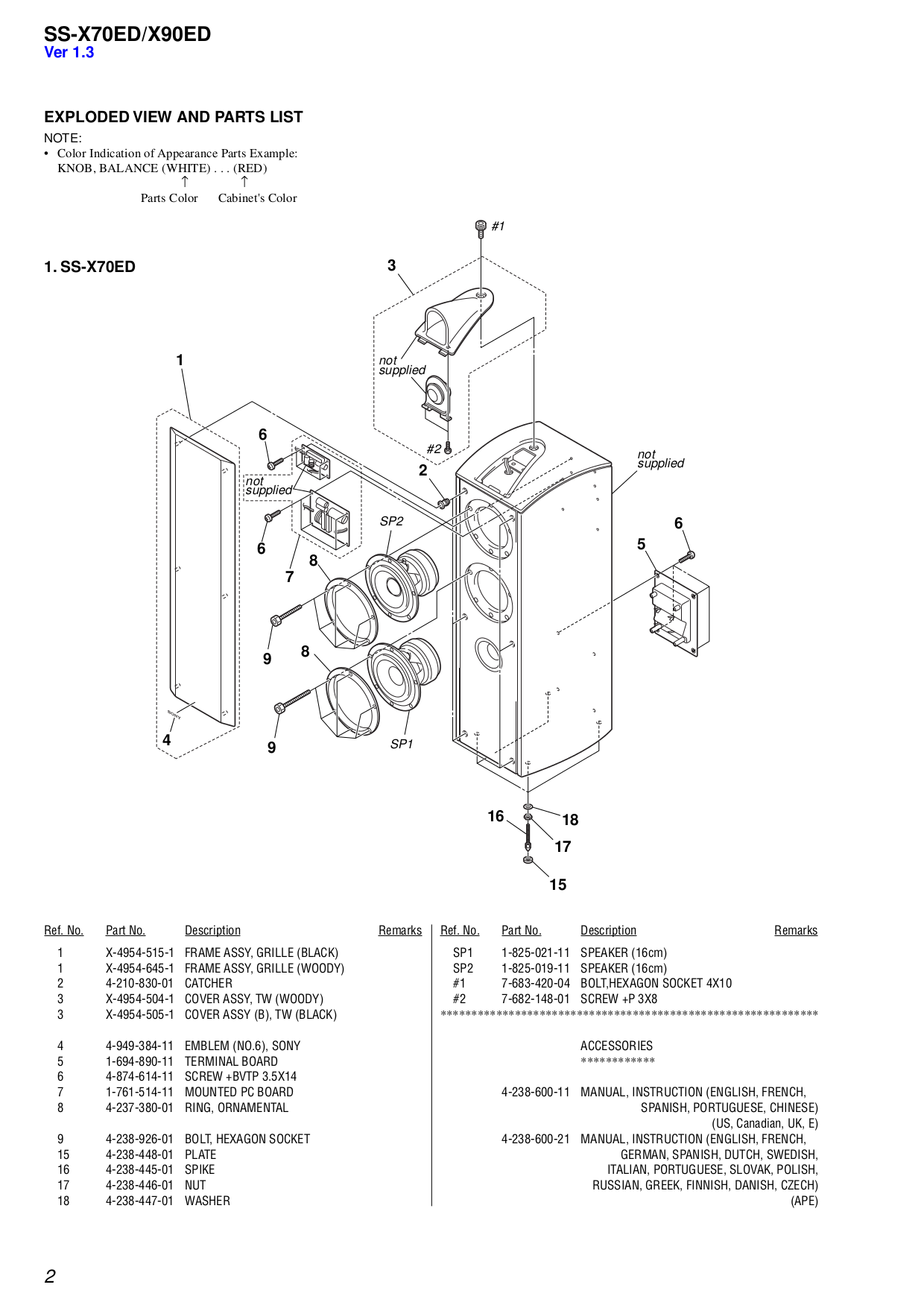 Pdf Manual For Sony Speaker Ss X90ed