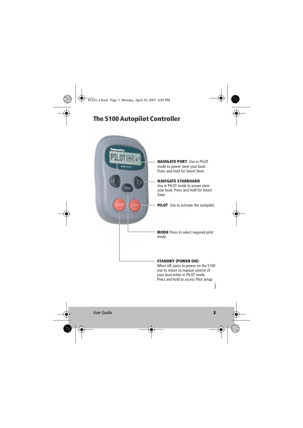 PDF manual for Raymarine Other S1000 Autopilot System