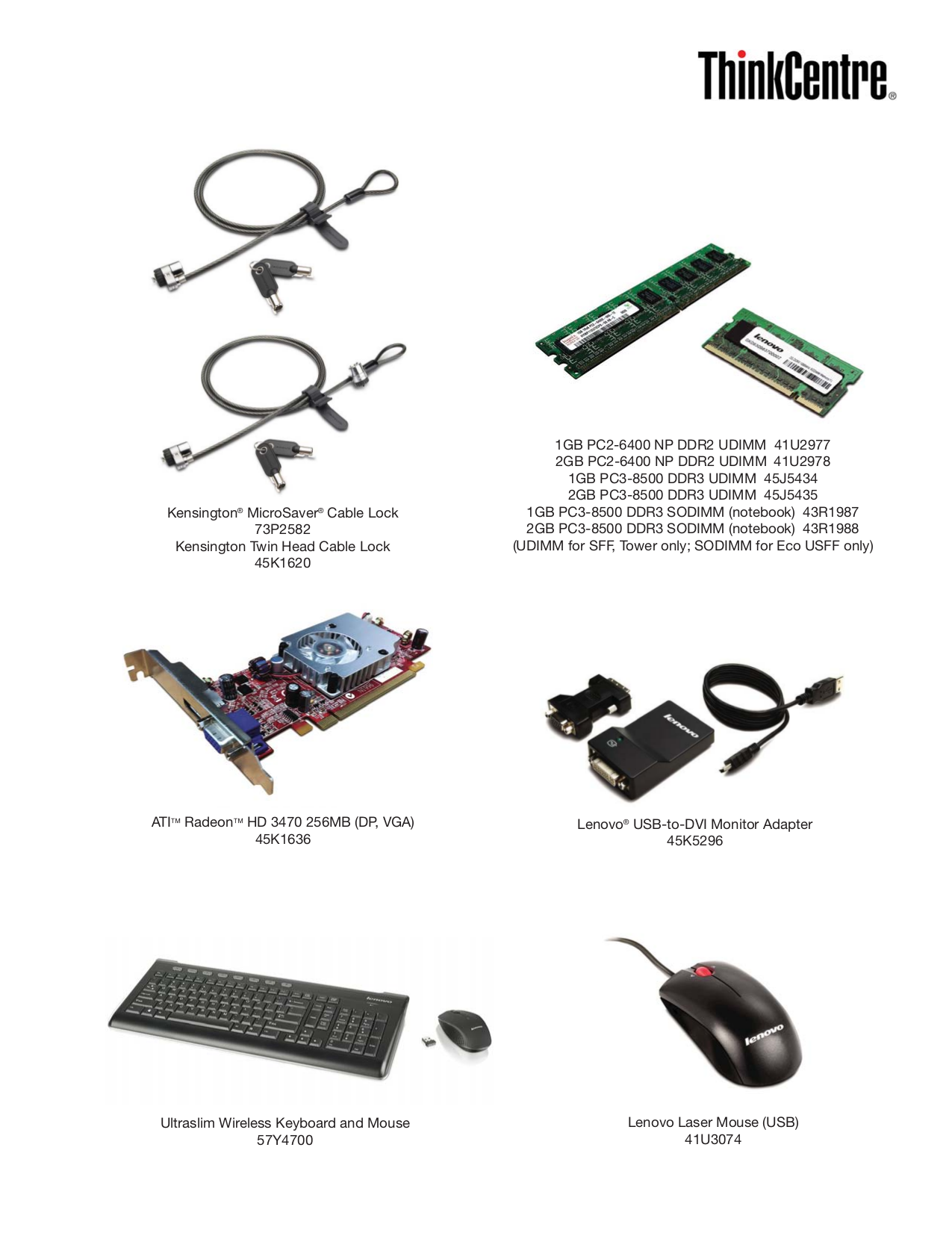 PDF manual for Lenovo Desktop ThinkCentre M90p 5498