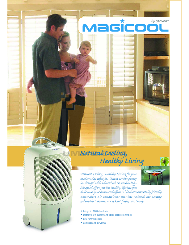 PDF manual for Convair Air Conditioner Award 2000