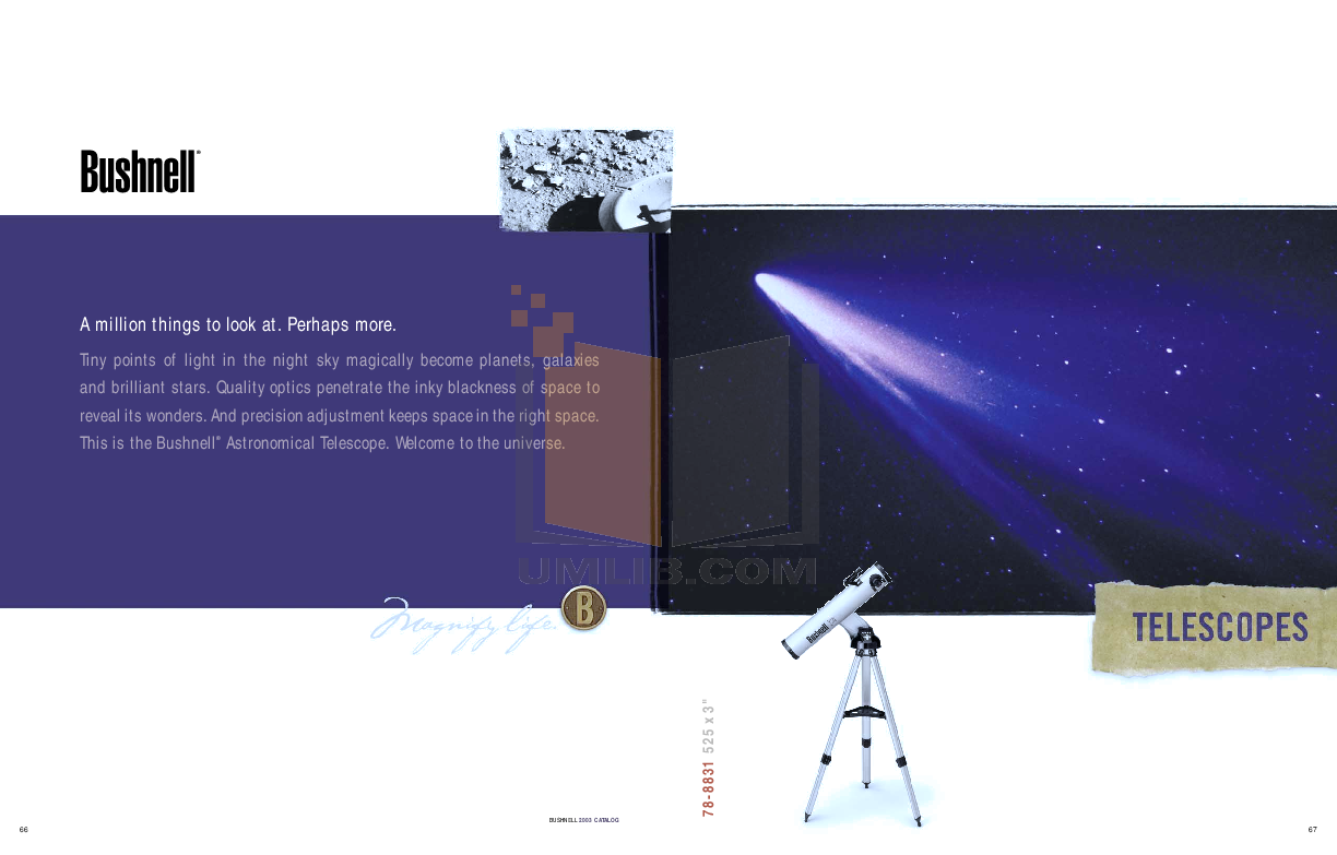 Bushnell Telescope Model 78 9512