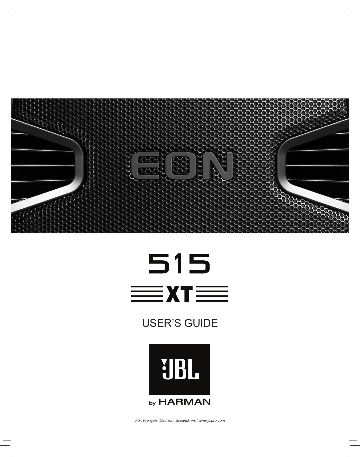 Download free pdf for JBL M5 Speaker manual