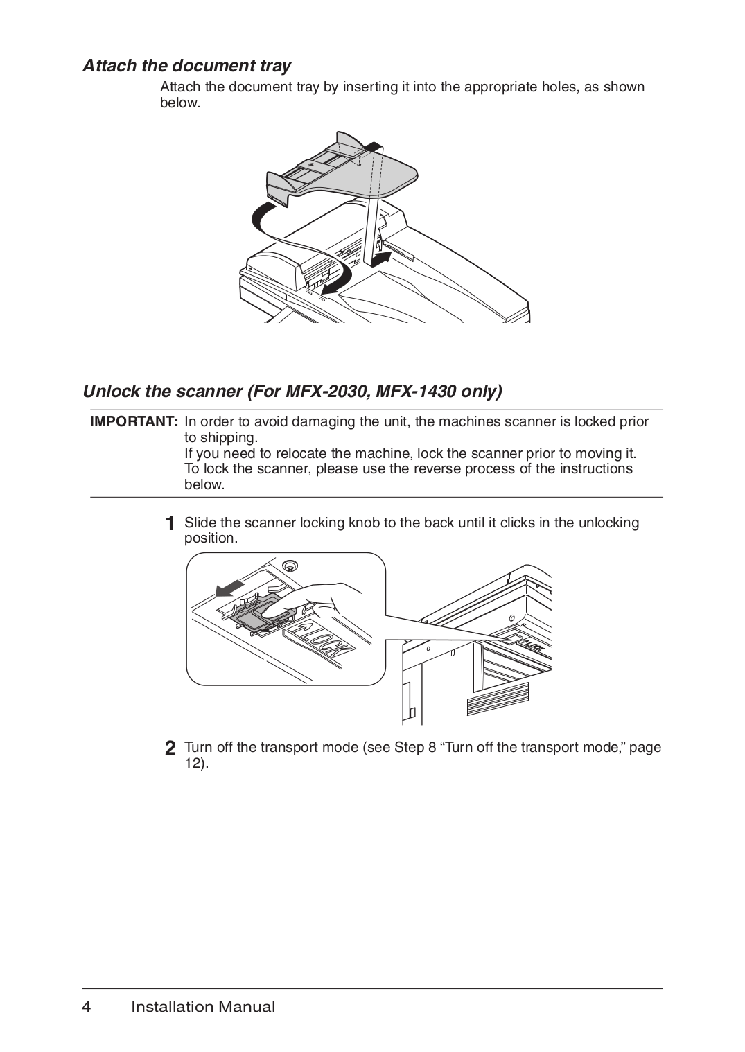 PDF manual for Muratec Copier MFX-1430