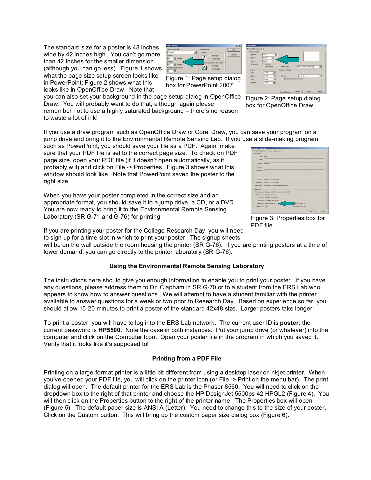 PDF manual for HP Printer Designjet 5500PS