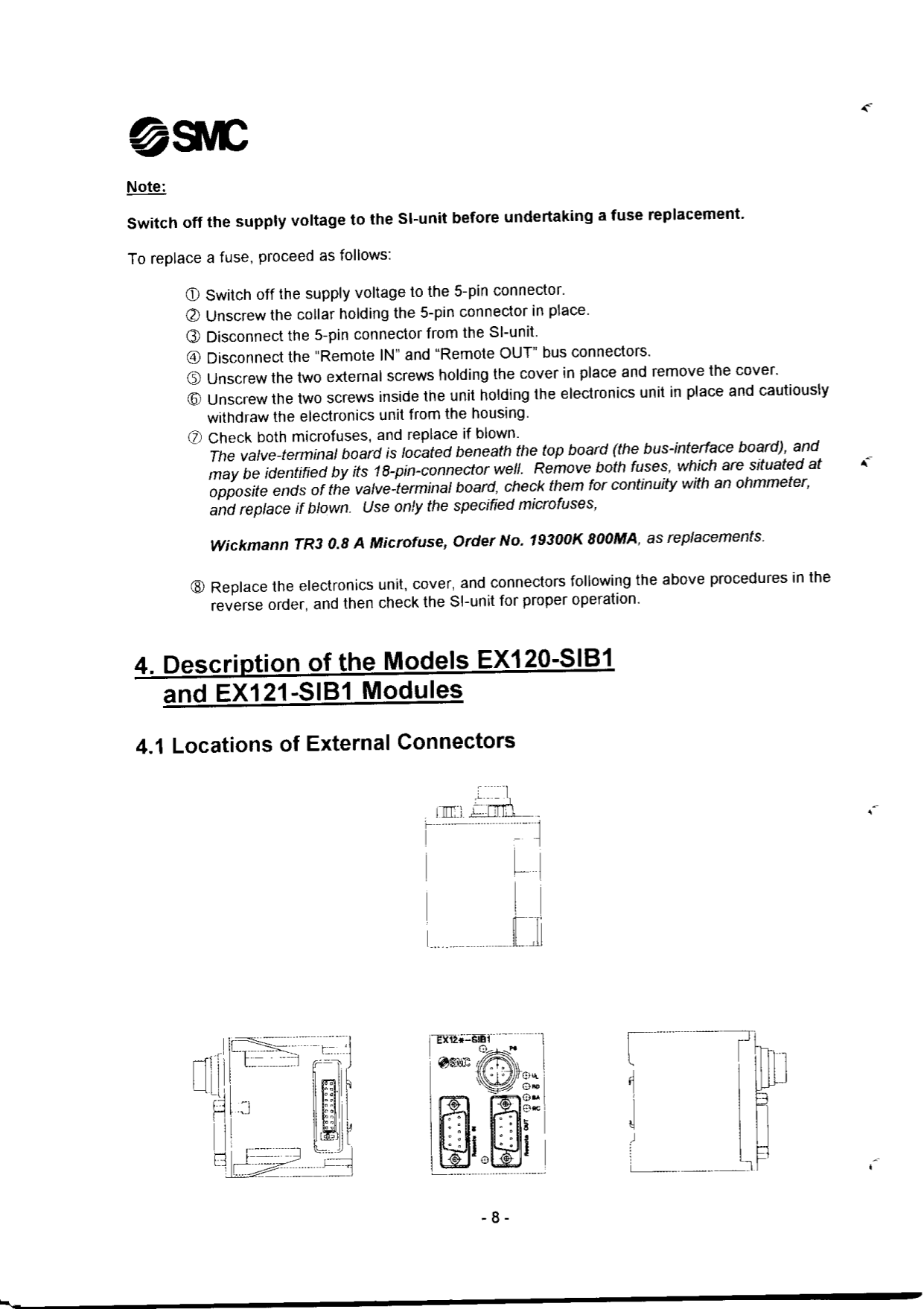 Telex Other SS1000 intercom system pdf page preview