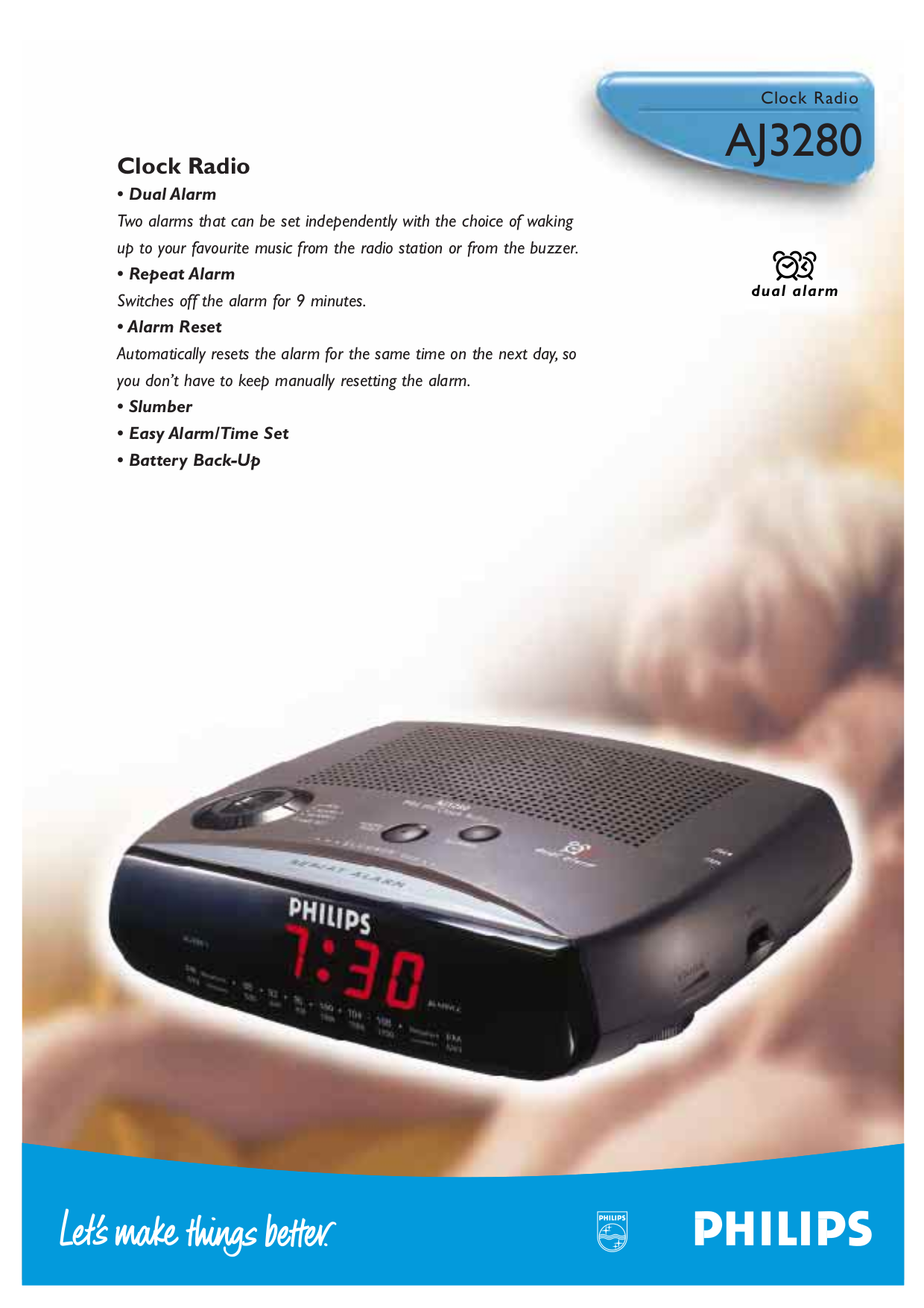 Philips Clock Radio Manual