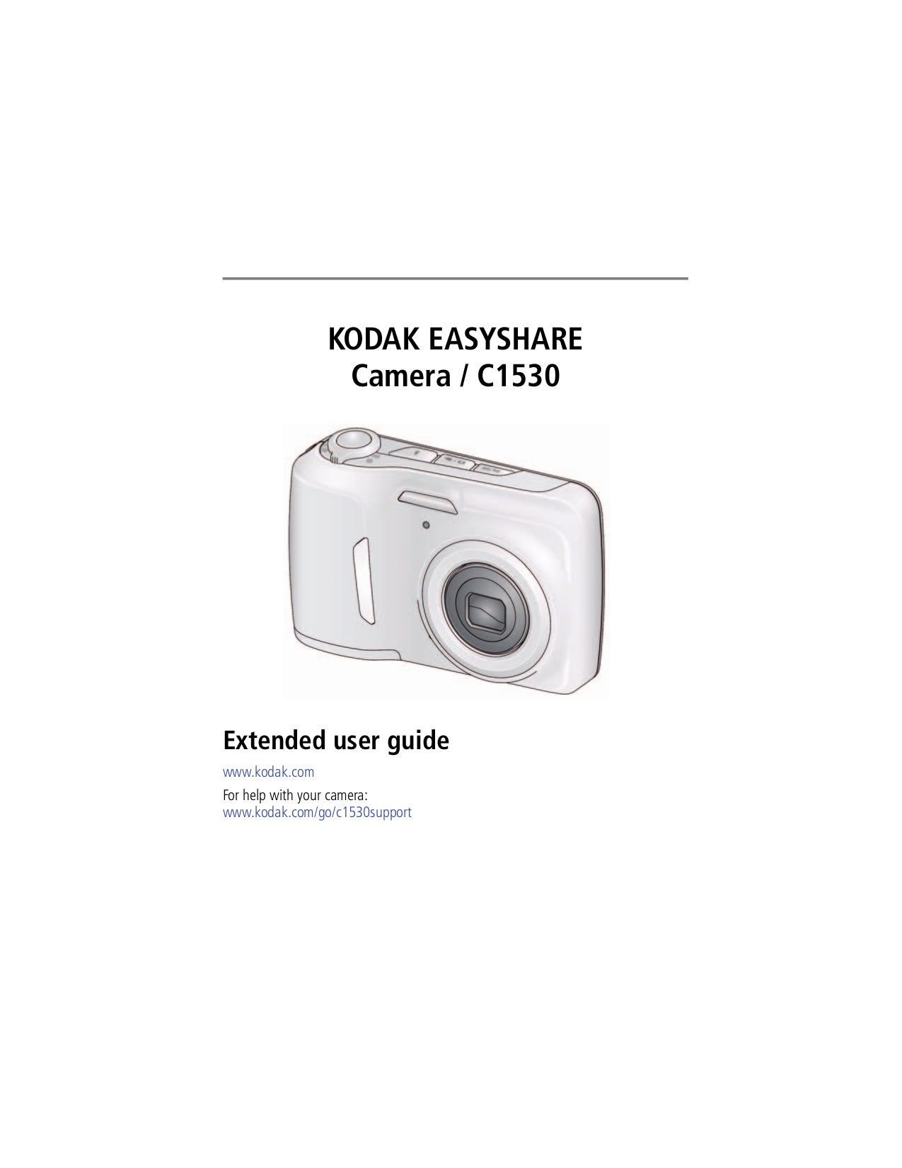 Download free pdf for Kodak EasyShare C1530 Digital Camera manual