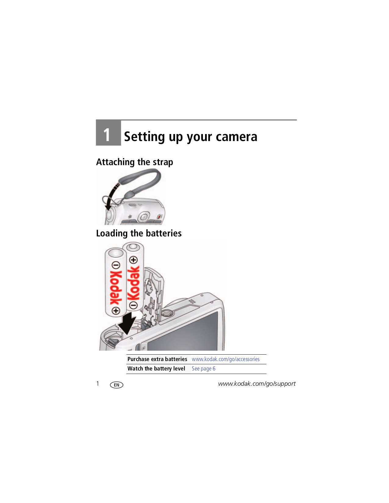 PDF manual for Kodak Digital Camera EasyShare C1530